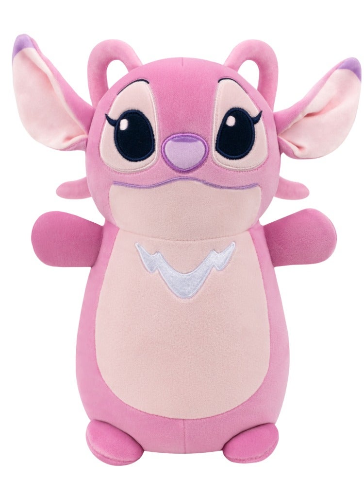 Squishmallows دميّة ديزني أنجل المحشوة - 25 سم، دميّة هاج ميس الناعمة واللطيفة - Image 1