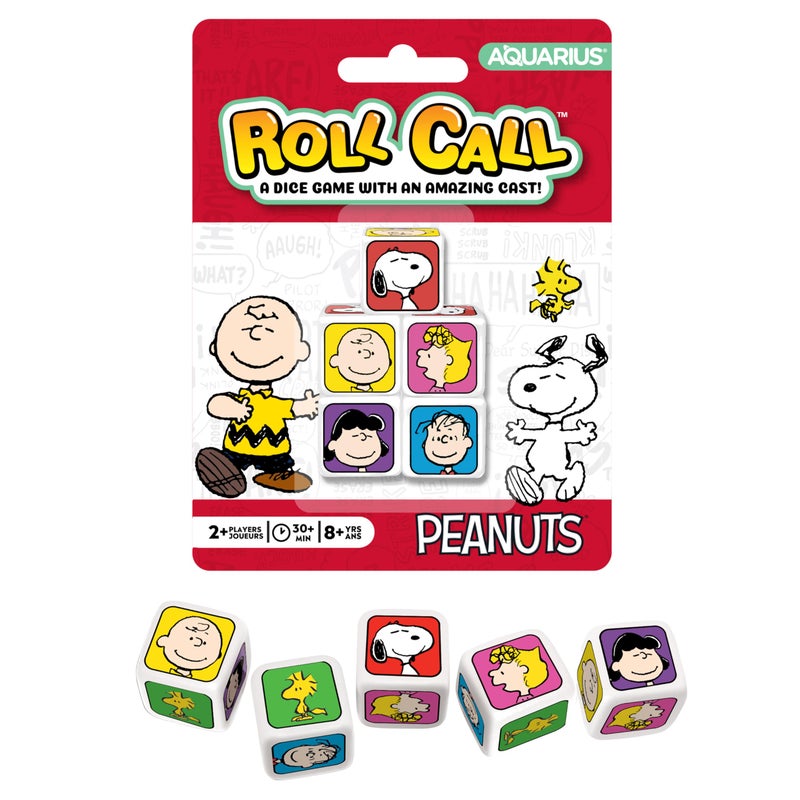 Aquarius Peanuts Roll Call Dice Game Fun Family Party Game for Kids Teens Adults Entertaining Game Night Gift Officially Licensed Peanuts Merchandise - Image 3