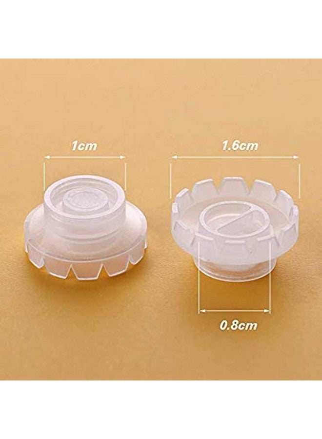 COOSKIN 100Pcs Pigment Eyelash Glue Holder Eyelash Supply Holder For Eyelash Graftingquick Fan Blossom(Without Ring) - Image 2