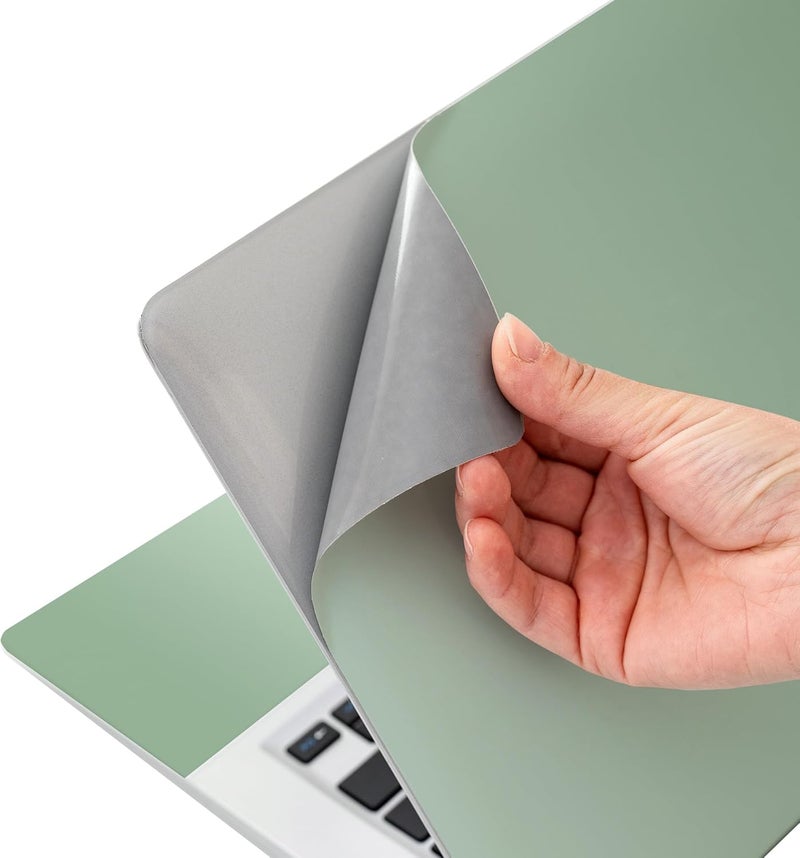 AORTDES Laptop Skin Sticker Decal 15-15.6 Inches, Universal Reusable Vinyl Sticker for 12.1 13 13.3 14 15.4 Inches Netbook/Notebook PC, Waterproof & Scratch-Resistant (Mint Green - Gradient) - Image 5