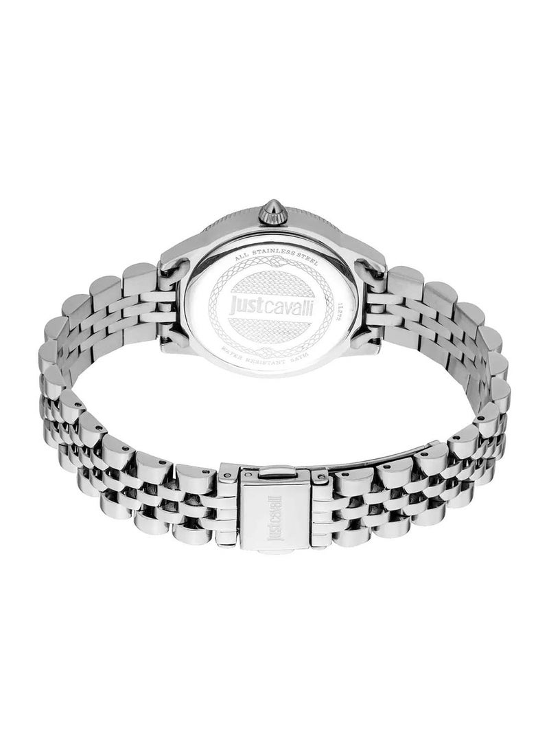 Just Cavalli - Women's Round Shape Stainless Steel Wrist Watch JC1L272M0015 - 30 Mm - Image 1