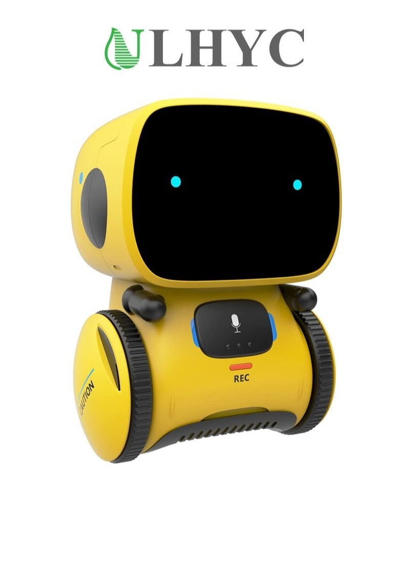 ULHYC - 98K Robot Toy for Boys and Girls, Smart Talking Robots Intelligent Partner and Teacher with Voice Control and Touch Sensor, Singing, Dancing, Repeating, Gift Toys for Kids of Age 3 and Up - Image 1
