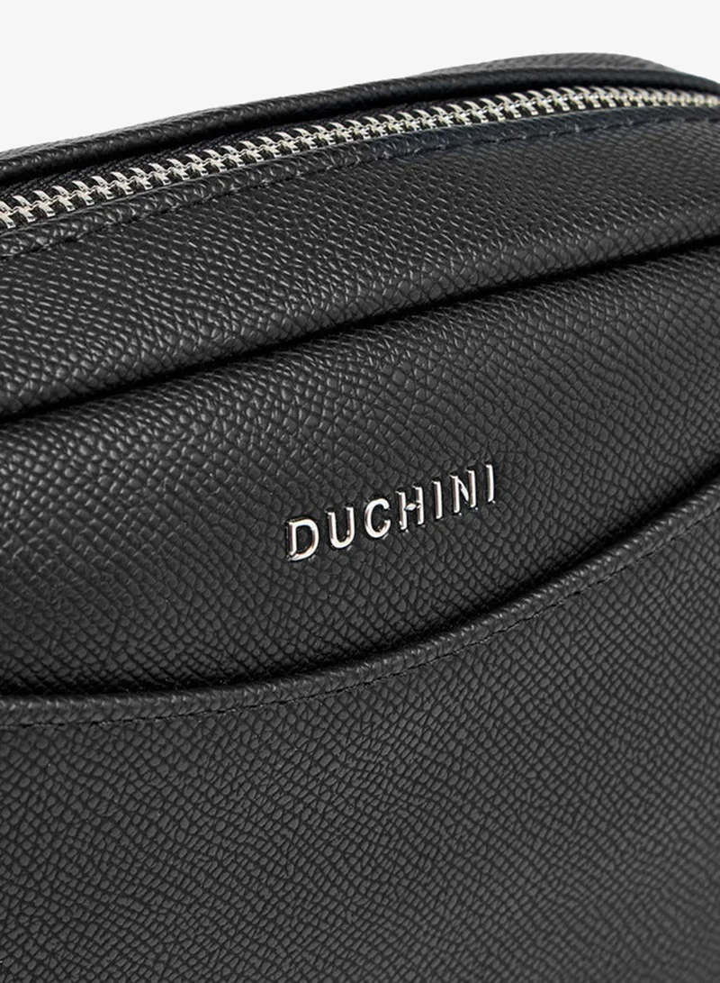 Duchini BLACK Men Textured Pouch for Men | Best Price UAE