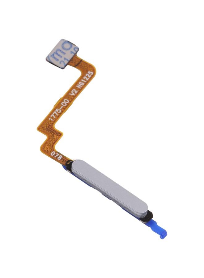erorex Fingerprint Sensor Flex Cable for Xiaomi Redmi Note 10 5G / Poco M3 Pro 5G / Redmi Note 10T 5G M2103K19G, M2103K19C(Silver) - Image 2
