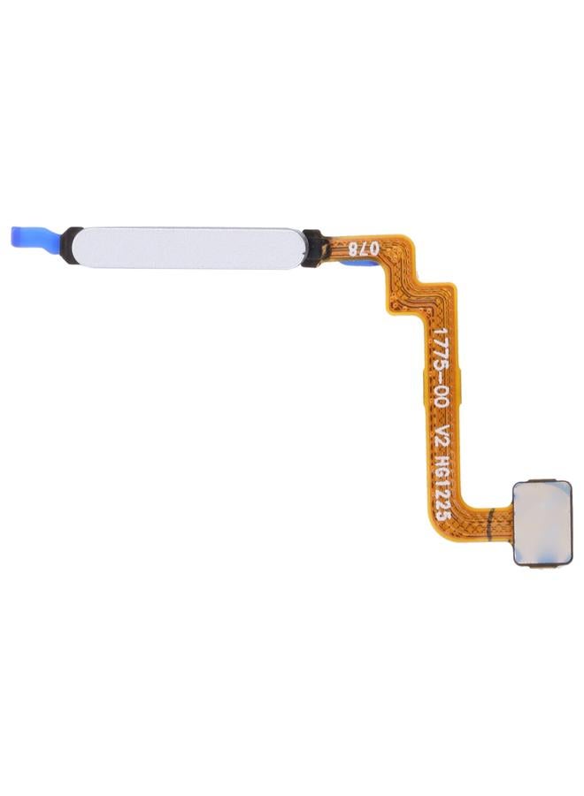 erorex Fingerprint Sensor Flex Cable for Xiaomi Redmi Note 10 5G / Poco M3 Pro 5G / Redmi Note 10T 5G M2103K19G, M2103K19C(Silver) - Image 1