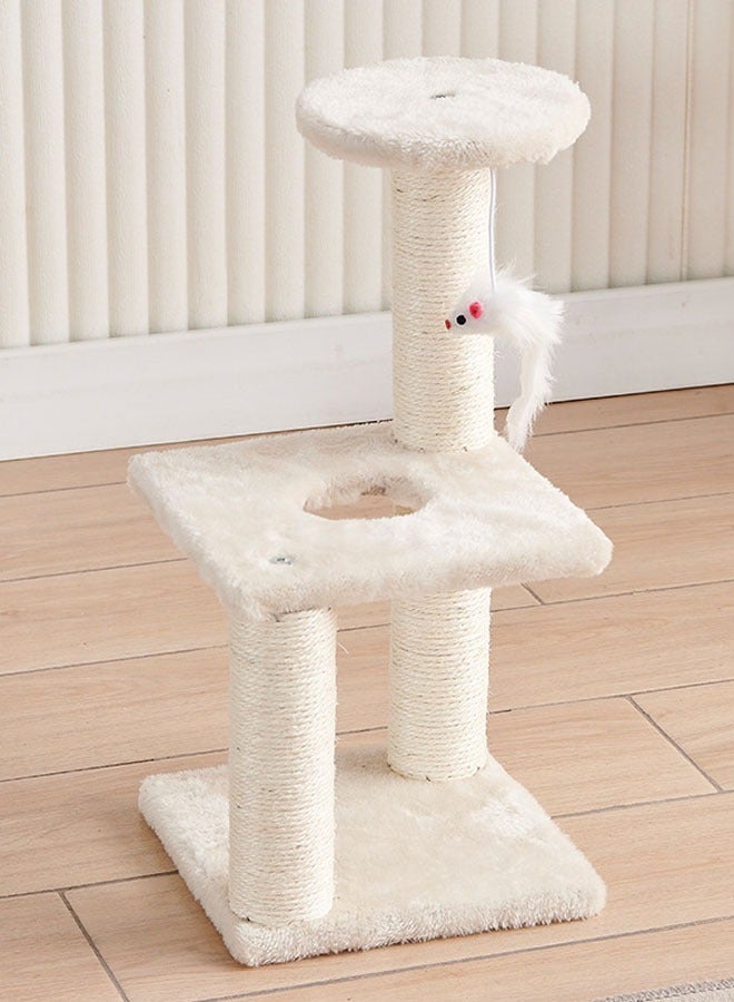 إن كي أكس شجرة لعب هريرة متعددة المستويات مع عمود خدش وسلم - Image 1