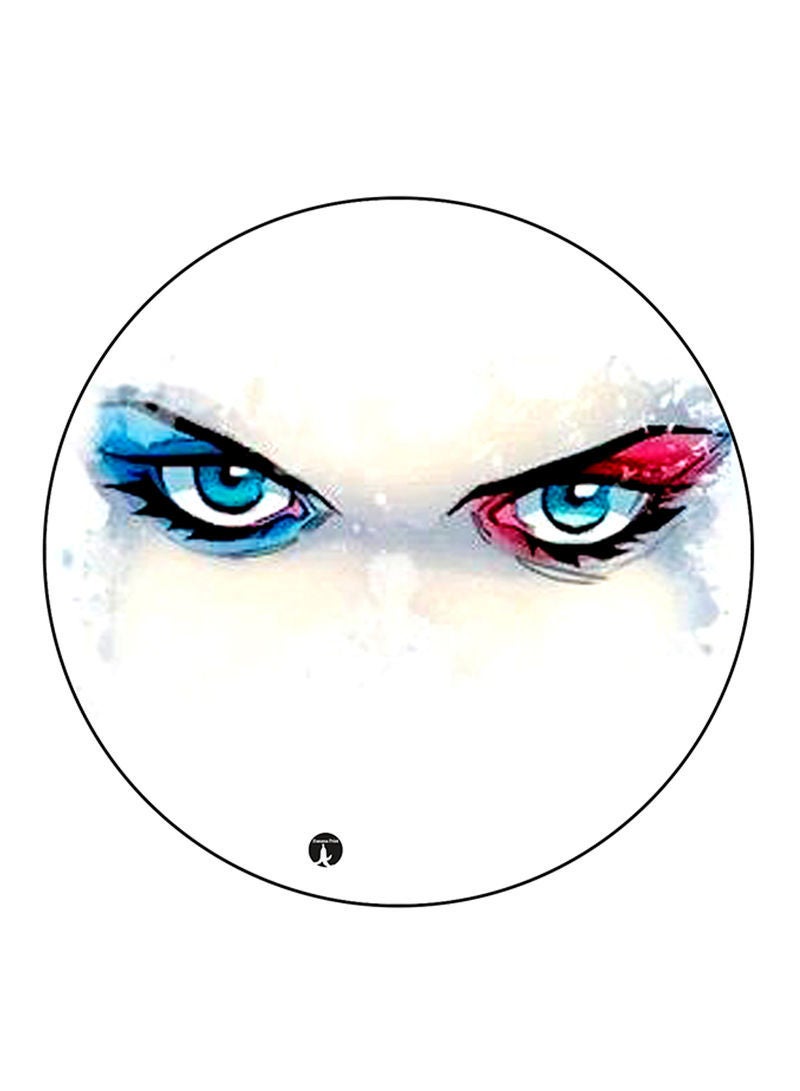 RKN Eyes Printed Mouse Pad  Multicolour