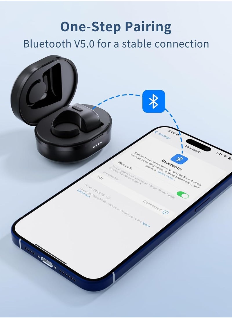 DUNISO TikTok Scroll Ring, Page Turner for iPhone iPad, Wireless Bluetooth Camera Remote Control, Suitable for TIK Tok, iPhone, iPad, Android  - Image 5