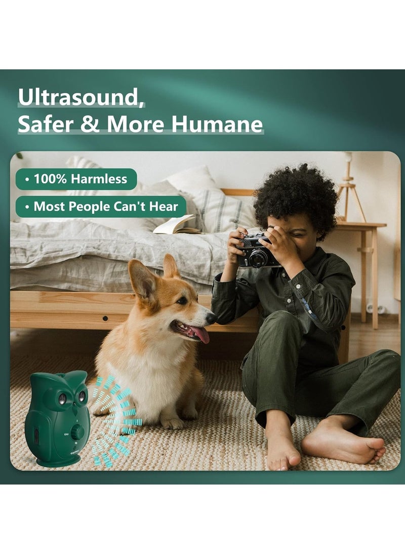 Anti Bark Device, Waterproof Strong Rechargeable Barking Deterrent, Easy To Use Dog Barking Control Device With Dual Ultrasonic Speakers Safe For Human And Dogs, (1pc)