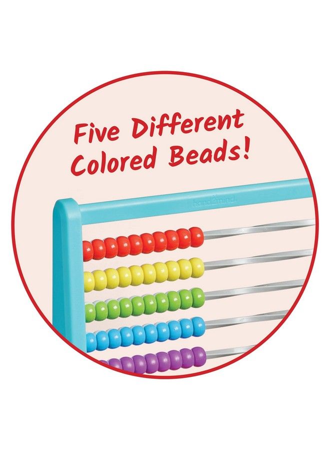 hand2mind Color Changing Plastic 100 Bead Abacus Abacus For Kids Math Math Manipulatives Kindergarten Counting Rack For Kids Counters For Kids Math Educational Toys For Elementary Kids (Set Of 1) - Image 4