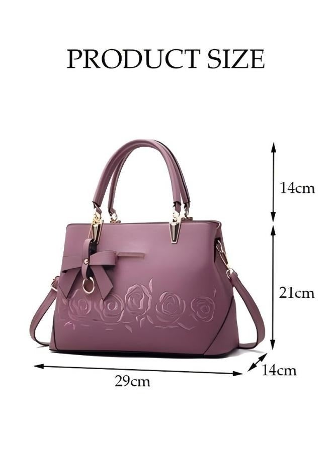 Womens Handbags，Shoulder Bags，Ladies Designer Top Handle Satchel Tote Bag，Suitable For Shopping, Work, Travel, Dating Use - Image 4