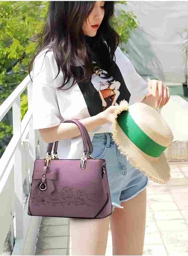 Womens Handbags，Shoulder Bags，Ladies Designer Top Handle Satchel Tote Bag，Suitable For Shopping, Work, Travel, Dating Use - Image 5