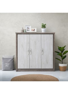 Home Box Enrico 21-Pair Shoe Cabinet with 3 Doors 39.5 x 120 x 120 cm  - Image 1