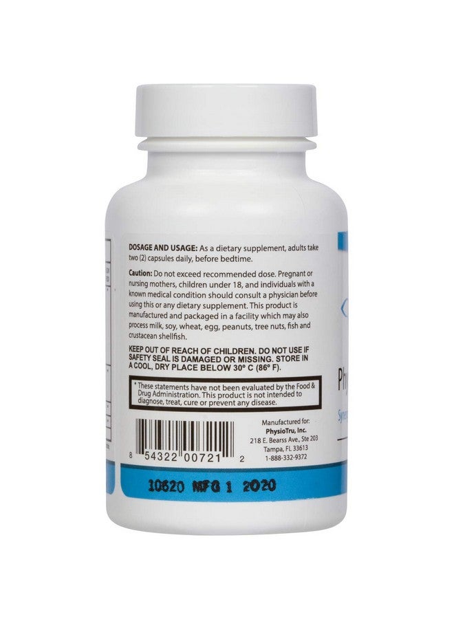 PhysioTru Physio Flora Curcumin Piperine, Probiotics and Prebiotics for Gut, 60 Veggie Capsules - Image 2