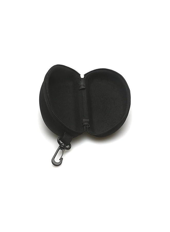 PROMASS Sunglasses Case and Large Waterproof Eyeglasses Case Hard EVA zipper for Men & Women or Children with Cleaning Cloth  - Image 4