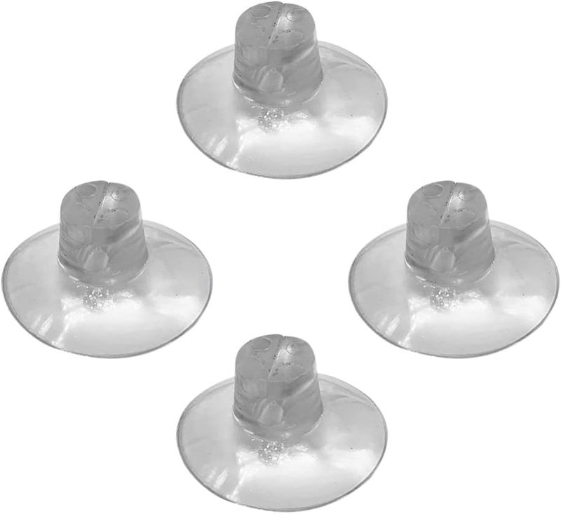 4pcs 4cm Bathroom Shower Caddy Connectors Suction Cup Hanger Wall-Mounted Hooks Thicken Hangers for Kitchen - Image 1