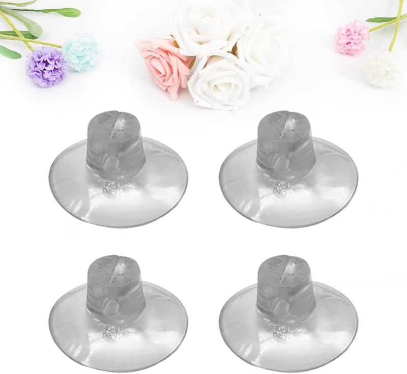 4pcs 4cm Bathroom Shower Caddy Connectors Suction Cup Hanger Wall-Mounted Hooks Thicken Hangers for Kitchen - Image 5