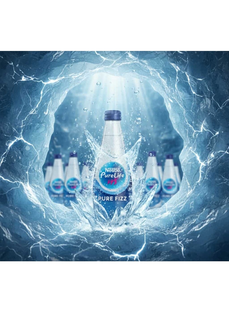 Nestle Pure Fizz Sparkling water 240 Ml * 24 bottle - Image 3