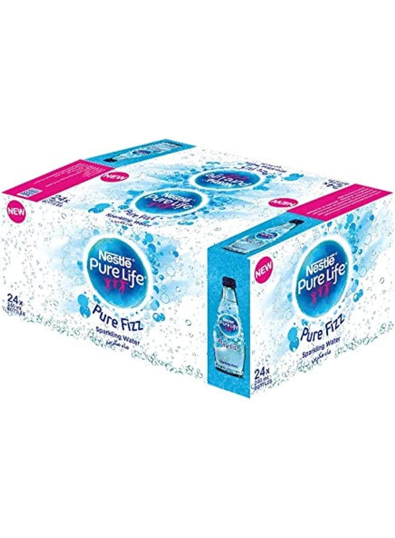Nestle Pure Fizz Sparkling water 240 Ml * 24 bottle - Image 2