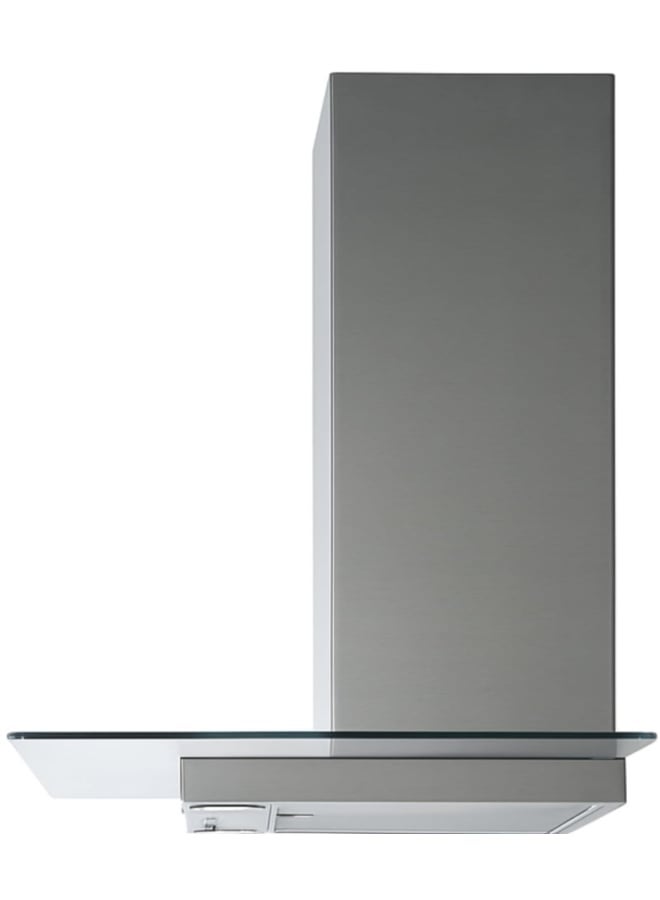 فابر Kitchen Cooker Hood, 90 cm Wall-Mount T-Shape, 420 m³/h Suction Power, 3-Speed, LED Lighting, Stainless Steel/Glass, NICE LED SRM X/V NS A90 ( Made in Italy ) Wall Fixed 115 W 325.0617.053 Stainless steel - Glass - Image 2
