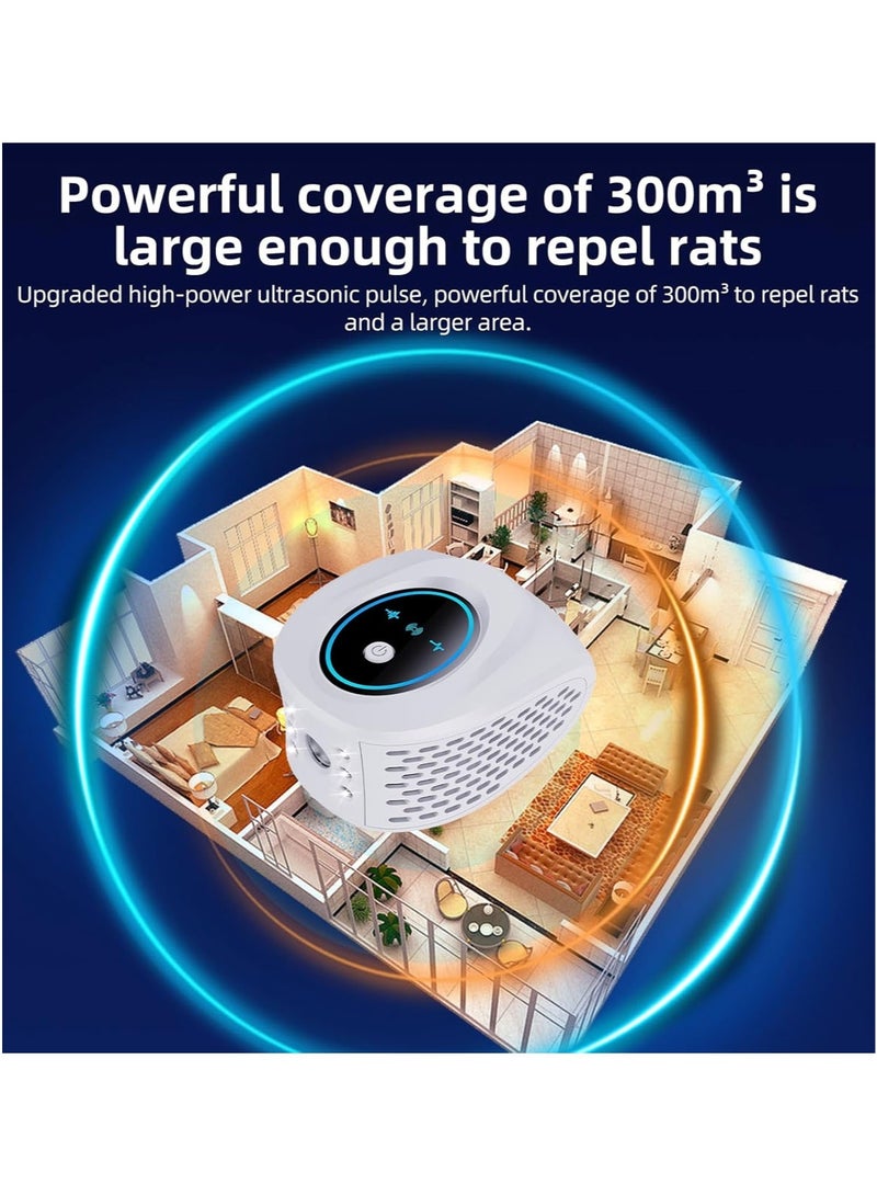 MarlaMall Ultrasonic Pest Repeller, Mouse Repellent Indoor Ultrasonic Plug In, Insect Rodent Repellent For House, Pest Defense For Bugs Roaches Insects Spiders Mice Mosquitoes Flies Cockroach (White) - Image 4