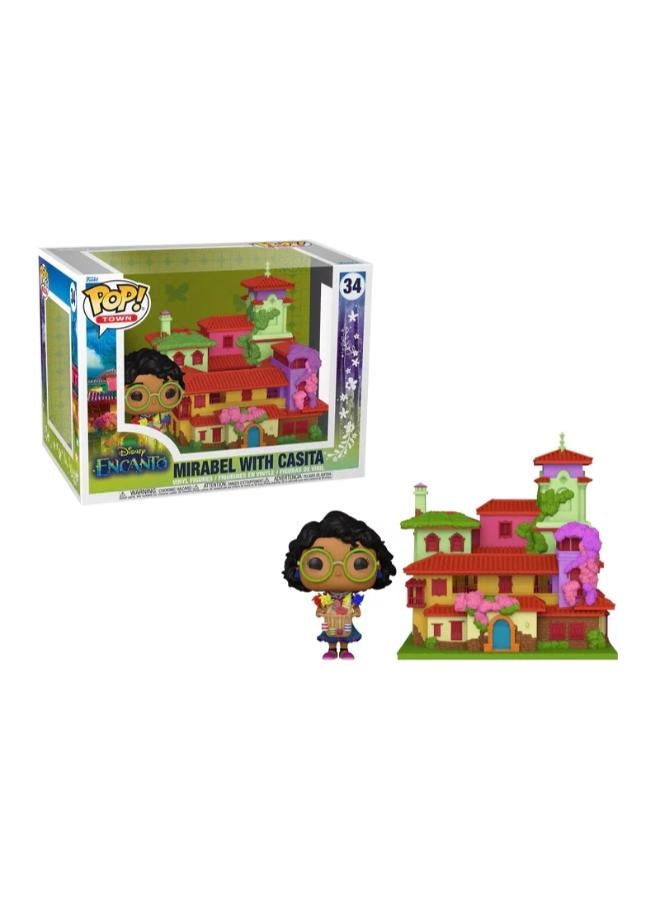 Funko Pop! Town Cartoon Animation: Disney Encanto - Mirabel With Casita - Image 2