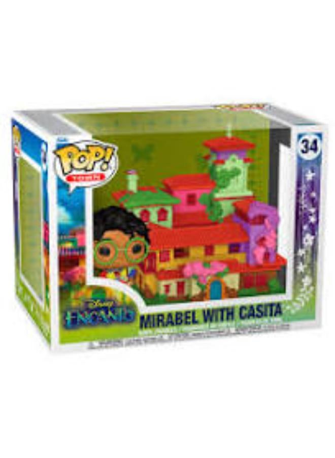 Funko Pop! Town Cartoon Animation: Disney Encanto - Mirabel With Casita - Image 3