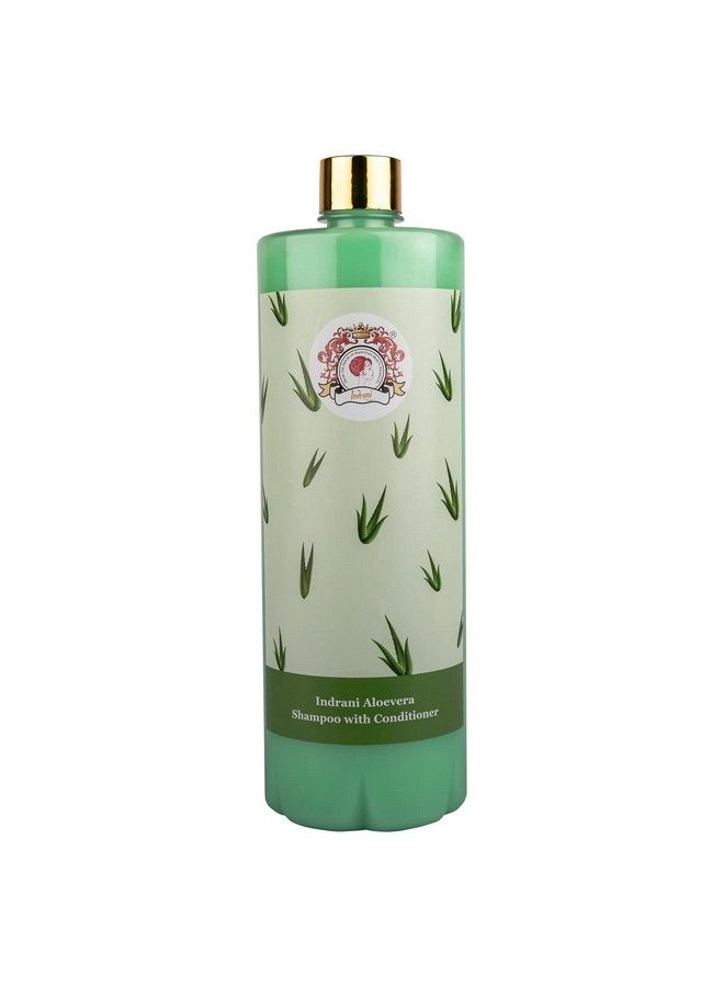 Indrani Cosmetics Indrani Alovera Shampoo With Conditioner For Women To Reduce Hair Fall Promote Hair Growth Control Dandruff 1 Litre - Image 1