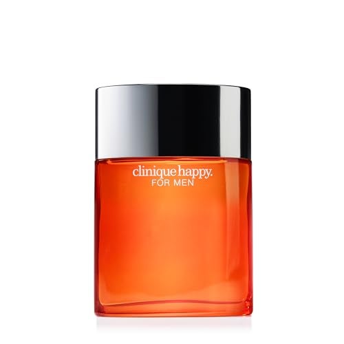 Clinique Happy For Men Eau de Toilette Cologne Spray | Notes of Kaffir Lime + Mandarin | Cologne for Men, 3.4 Fl Oz - Image 1