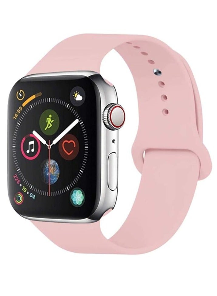 Silicone Band for Apple Watch Series 2/3/4/5/6/7SE 42mm 44mm 45mm 49mm. - Image 2