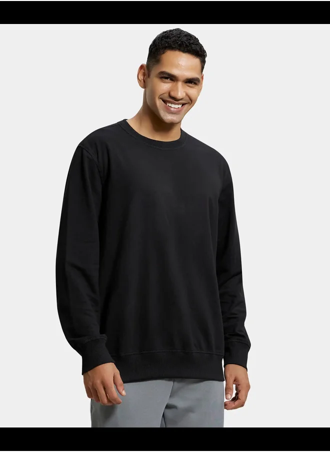 JOCKEY Jockey 2716 Super Combed Cotton French Terry Fabric Round Neck Full Sleeves Men's Sweatshirt