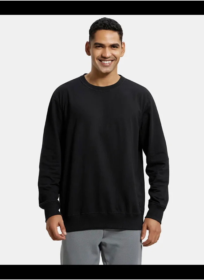 JOCKEY Jockey 2716 Super Combed Cotton French Terry Fabric Round Neck Full Sleeves Men's Sweatshirt