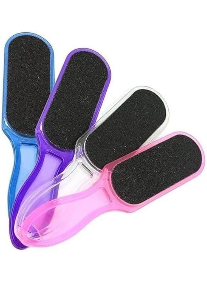 Foot File for Dead Skin and Cracked Heels with Comfortable Handle Reusable Foot Care Tool - Effective Foot Care Tool and Callus Remover for Men & Women – Perfect for Pedicure and Soft Exfoliation-color may vary - Image 2