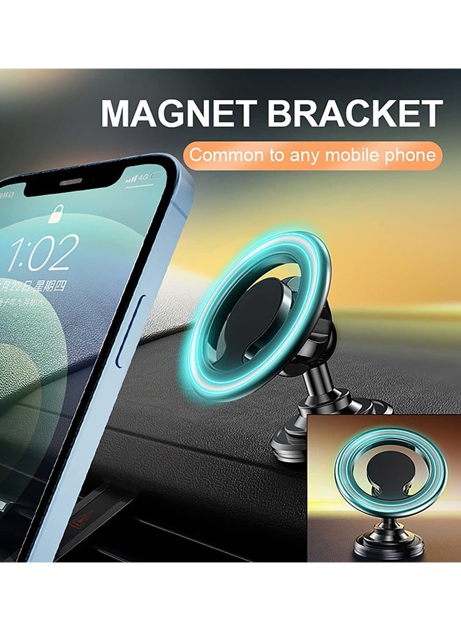 Digipace - Magsafe 2 in 1 Magnetic Car Phone Holder Car Air Vent Phone Holder with Two Magnetic Rings Car Accessories for iPhone and Other Smartphones - Image 1
