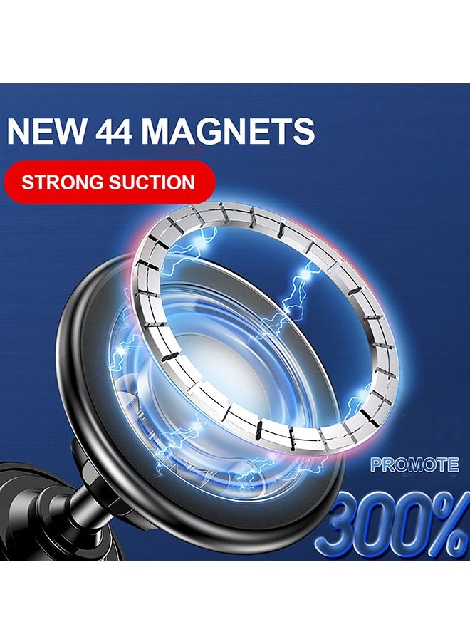 Digipace - Magsafe 2 in 1 Magnetic Car Phone Holder Car Air Vent Phone Holder with Two Magnetic Rings Car Accessories for iPhone and Other Smartphones - Image 1