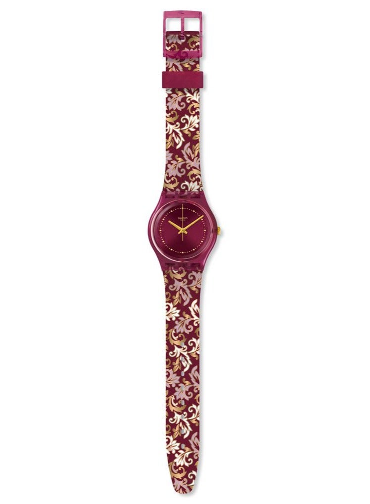 Swatch Unisex Damask Quartz Movement Water Resistant Wrist Watch - 44 Mm - Image 2