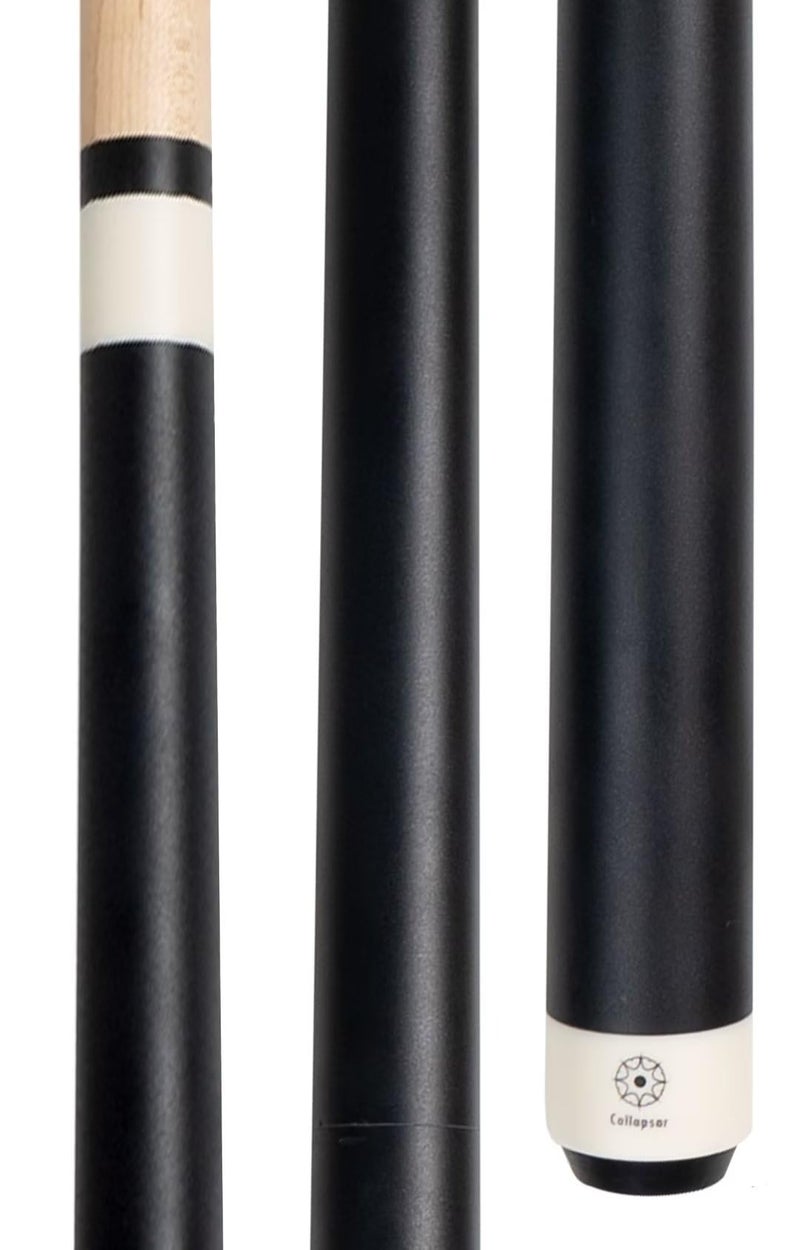 Collapsar Heavy Hitter Jump Break Cue25oz 3 Piece Pool Cue 14mm Phenolic Tip25Ounce Billiard Pool Stick