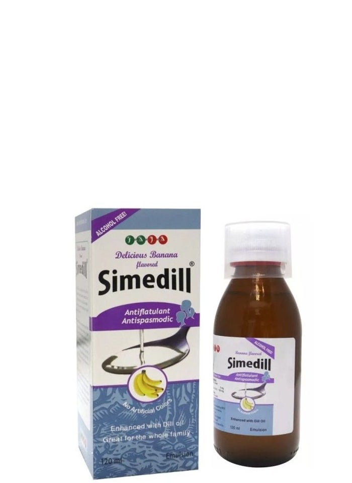 SAJA Pharmaceuticals Simedil Syrup 120Ml 