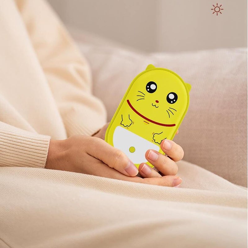 woobles Hand Warmers Rechargeable, 10000mAh Hand Warmer USB Reusable Power Bank, 15 Hrs Long-Lasting Heat, Electric Portable Pocket Warmer, 3 Heat Levels, Great Gifts for Men & Women in Cold Weather Winter - Image 4