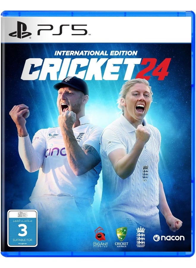 Nacon PS5 Cricket 24: Official Game of the Ashes