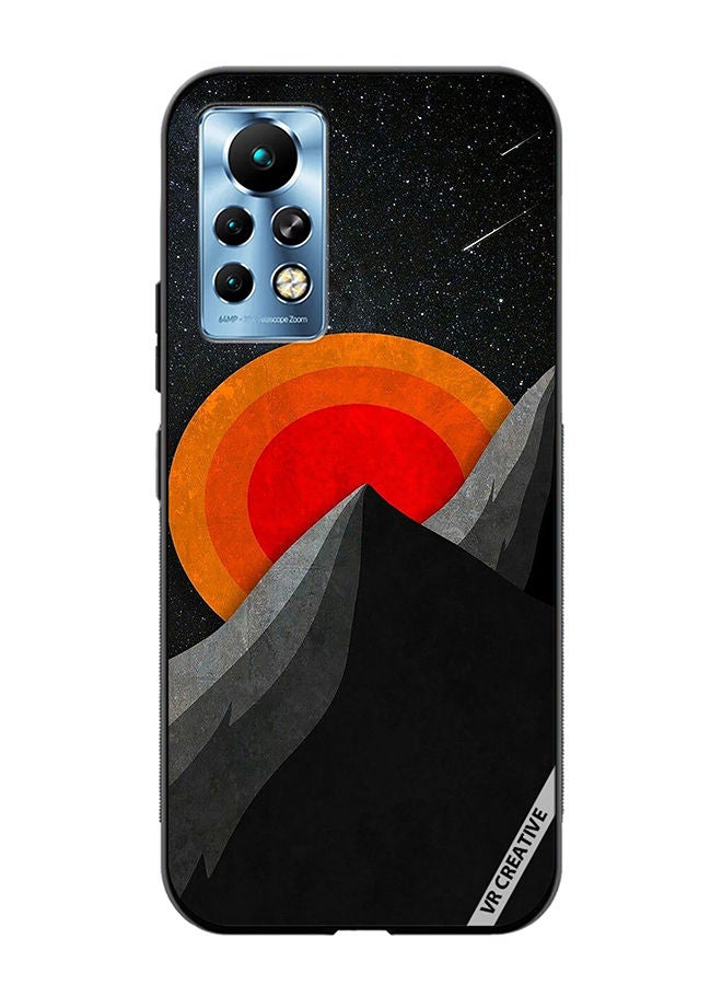 VR CREATIVE Protective Case Cover For Infinix Note 11 Pro Moon And Pyramid Design   Multicolour - Image 1