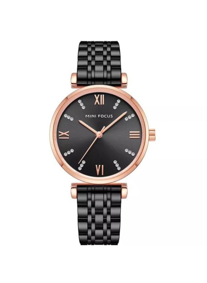 MF0335L.05 Women Quartz Analog Watch Stainless Steel Gold - Image 1