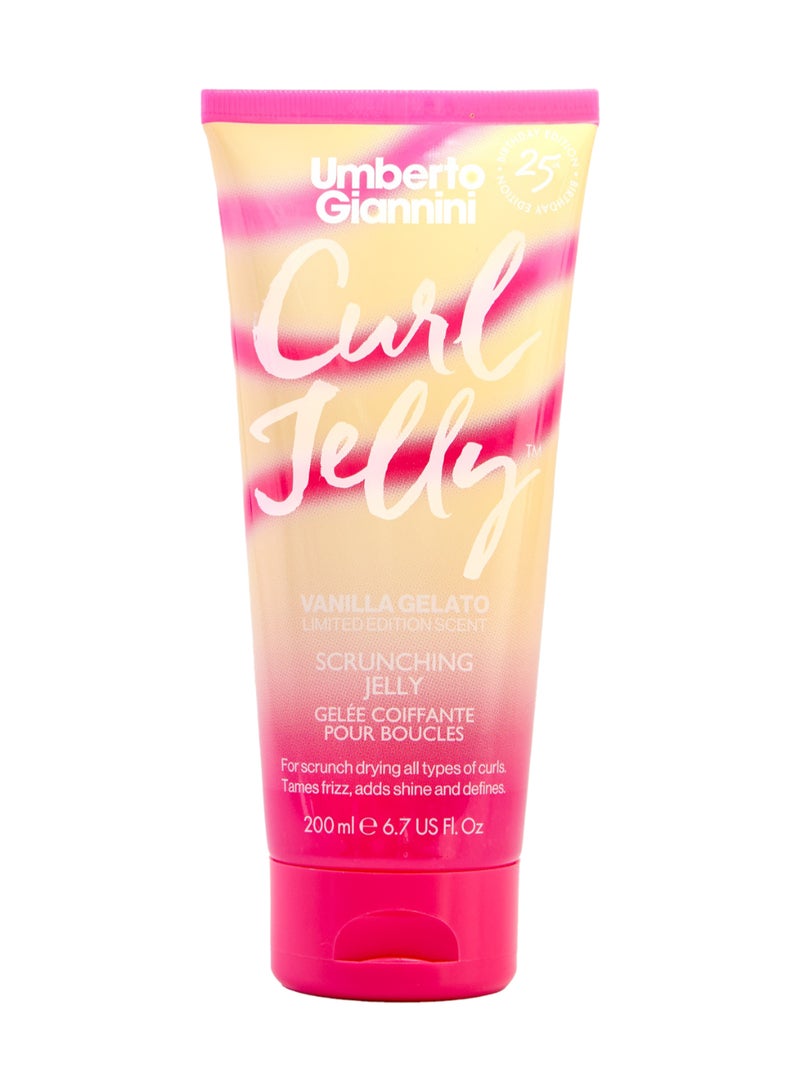 Umberto Giannini جيل تجعيد الشعر الأصلي لتعريف التجاعيد بدون تجاعيد - يوفر ثباتًا مرنًا ويعزز نمط التجعيد الطبيعي (200 مل) - Image 1