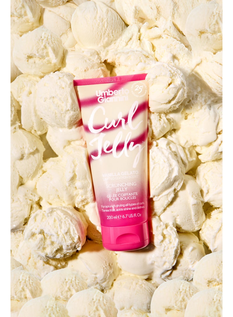 Umberto Giannini جيل تجعيد الشعر الأصلي لتعريف التجاعيد بدون تجاعيد - يوفر ثباتًا مرنًا ويعزز نمط التجعيد الطبيعي (200 مل) - Image 5