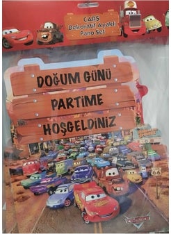 Düvenci Ticaret Çıtıpıtıstore Cars Decorative Leg Set 