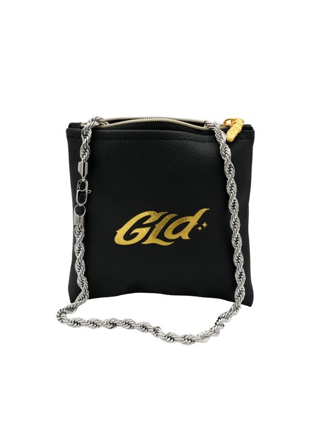 GLD سلسلة حبل - سلسلة كوبية مطلية بالذهب مع حقيبة سفر حصرية - قفل مقاوم للماء، مقاوم للعرق ومقاوم للتلاشي - جودة مدى الحياة، مصممة في ميامي، 22 بوصة - Image 1
