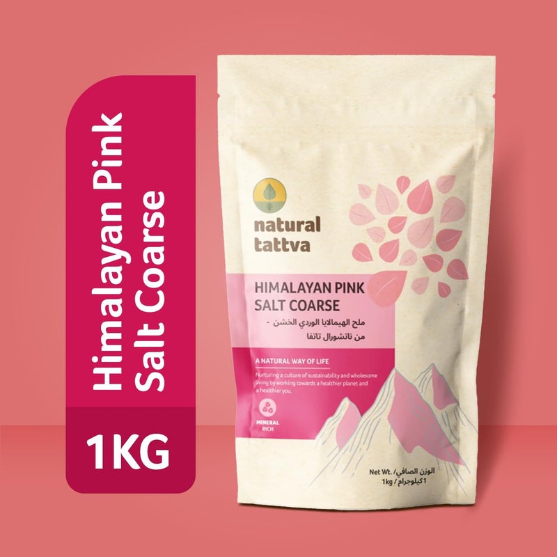 Natural Tattva Himalayan Pink Salt Coarse - 1 kg - Image 5