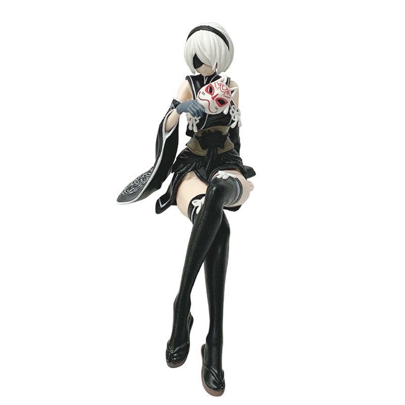 NieR:Automata Yorha 2B A2 Sitting Figure Model - Image 2