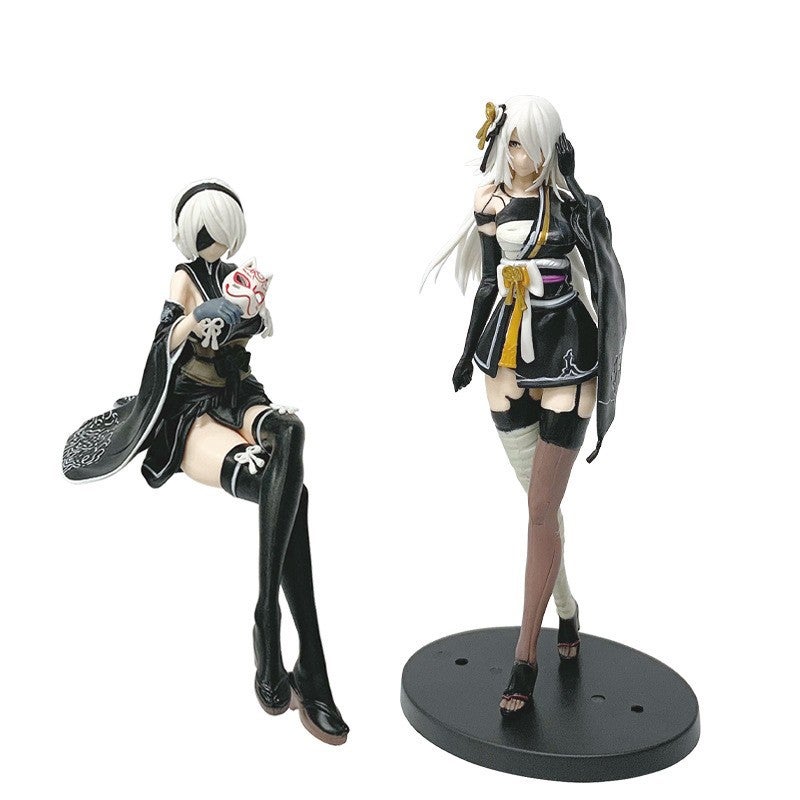 NieR:Automata Yorha 2B A2 Sitting Figure Model - Image 5