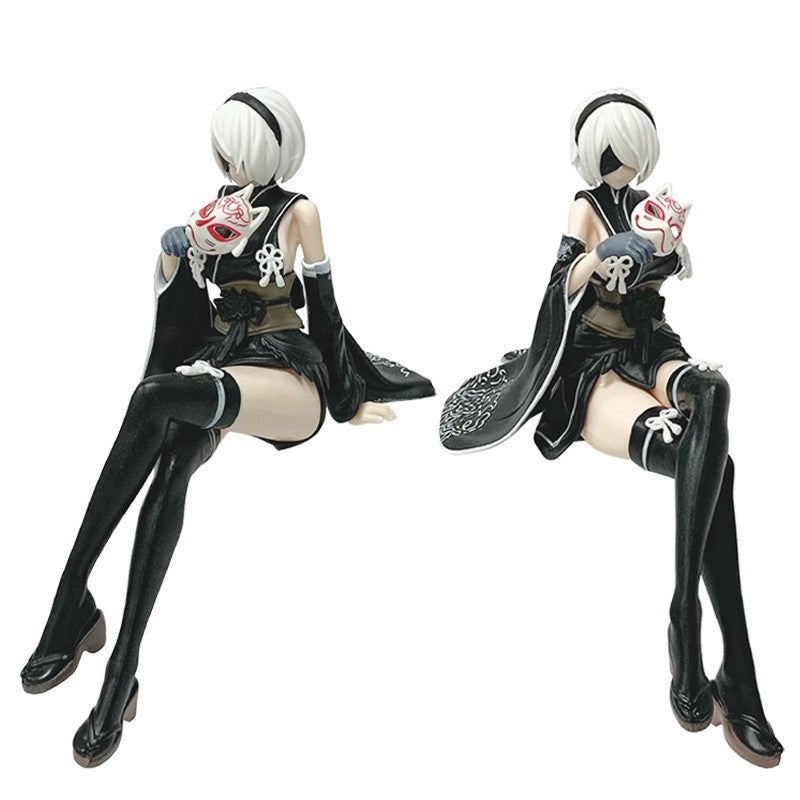 NieR:Automata Yorha 2B A2 Sitting Figure Model - Image 4